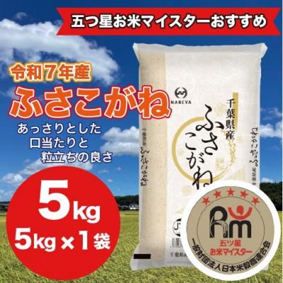 ふるさと納税 大網白里市 【令和7年産】千葉県産 ふさこがね 精米 5kg(5kg×1袋)
