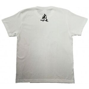 手描きTシャツ 仏画 普賢菩薩 白 (半袖 Sサイズ)【1615091】