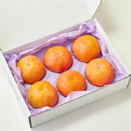 【先行予約】匠果樹園 富有柿【秀品】白紫箱 2Lまたは3Lサイズ【2026年11月～12月発送】_果物・フルーツ 柿（カキ）  かき_【1473510】