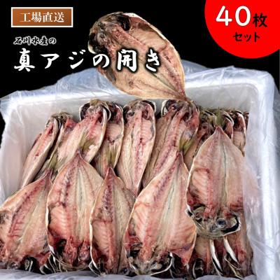 ふるさと納税 横須賀市 【訳あり】真アジの開き干物 約2.8kg(40枚前後)冷凍