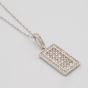 PT900/PT850 0.5ct ダイヤモンド ペンダントネックレス　FHH-019831