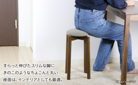 【匠工芸】ふるさと納税特別仕様 マッシュルームスツール (ブラック) Mサイズ