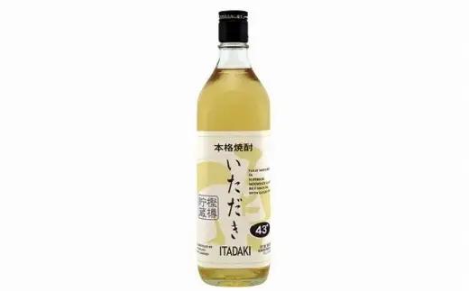 本格米焼酎頂43°樫樽貯蔵 720ml