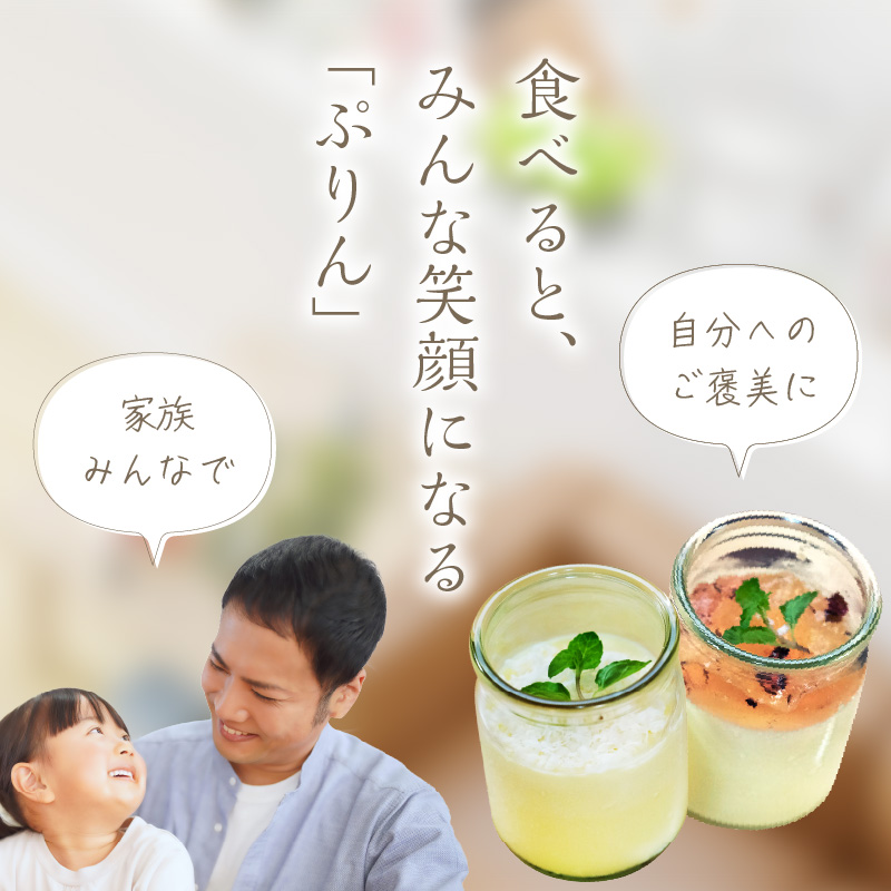 ぷりんのこころ【2種類×3組】