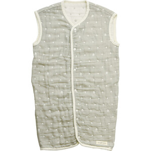 アンジェロラックス　２ＷＡＹ ６重ガーゼスリーパー_袋入：モスグレー【G0624】_1667886