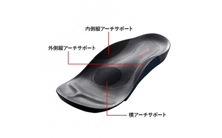 AKAISHI アーチフィッター601室内履き 強力アーチサポートサンダル 【ローズ】＜LLサイズ＞