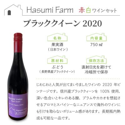 ふるさと納税 東御市 のらのらふぁーむ 赤白ワイン2本セット(シャルドネ・ブラッククイーン) |  | 02