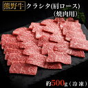 【ふるさと納税】熊野牛クラシタ焼肉500グラム（冷凍） | 楽天ふるさと 納税 和歌山県 和歌山 那智勝浦町 那智勝浦 支援 支援品 返礼品 肉 にく お肉 お取り寄せグルメ 熊野牛 やきにく 焼肉 焼き肉 国産 国産牛 和牛 ご当地 特産品 高級肉 牛肉 焼肉用 500g 肩ロース