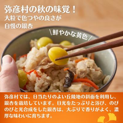 ふるさと納税 弥彦村 【10月末以降発送開始】弥彦村産「ぎんなん」弥彦ギンちゃん 600g 新潟県 おつまみ |  | 01
