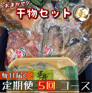 【毎月定期便5回】厳選！小田原の旬の干物セット 極【 まぐろや 神奈川県小田原市 干物 干物 干物 干物 干物】