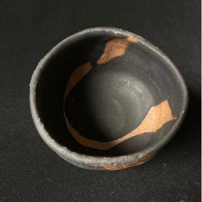 ふるさと納税 丹波篠山市 黒釉印刻茶碗 |  | 02