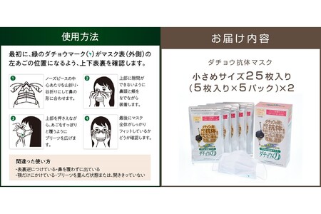 ダチョウ抗体マスクCR-45 25枚入り×2 Sサイズ【E-077】