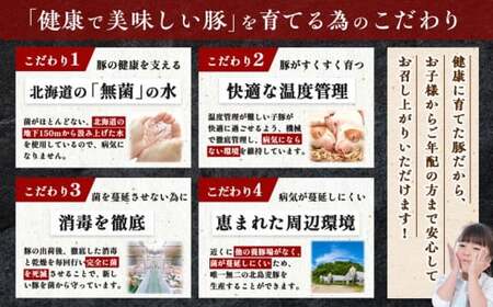 【農場直送】北海道産 北島ワインポーク 肩ロース ブロック 約10kg_Y067-0165