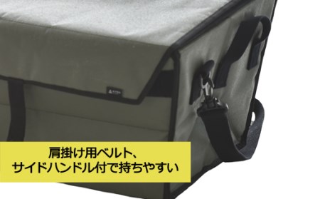 「㐂.」KITENキャンパーズソフトクーラーボックス ブルーグレー