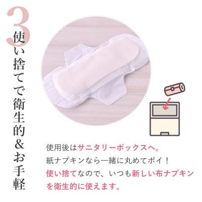 ふるさと納税 白石市 使い捨て布ナプキン FREENA フリーナ(テープ付)64枚入 |  | 03