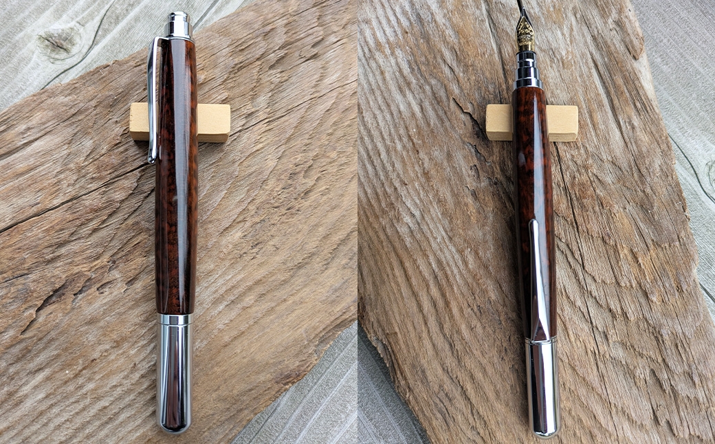 スネークウッドの万年筆 N