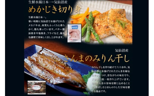 気仙沼 海の幸セット「松」 [気仙沼さん 宮城県 気仙沼市 20564153] さんま サンマ 佃煮 みりん干し ほや ホヤ めかじき メカジキ めかぶ メカブ レビューキャンペーン