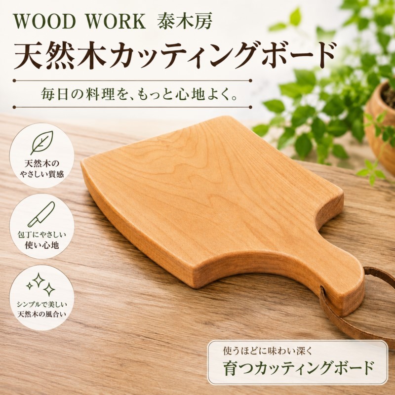 
351＊クラフト小物　カッティングボード
