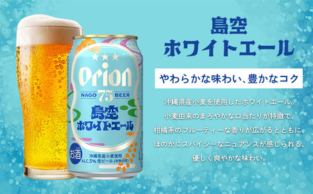 《名護市限定返礼品》75BEER　島風ピルスナー＆島空ホワイトエール 飲み比べセット ビール クラフトビール 地ビール お酒 飲み比べ フルーティー 柑橘系 爽やか 家飲み 12本 セット ナゴビール