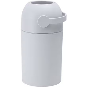 おしりふき 出産祝い ピジョン おしりナップ やわらか厚手仕上げ (80枚入×6個) 12パックセット おむつ用ごみ箱ステール付き (スノーグレー)