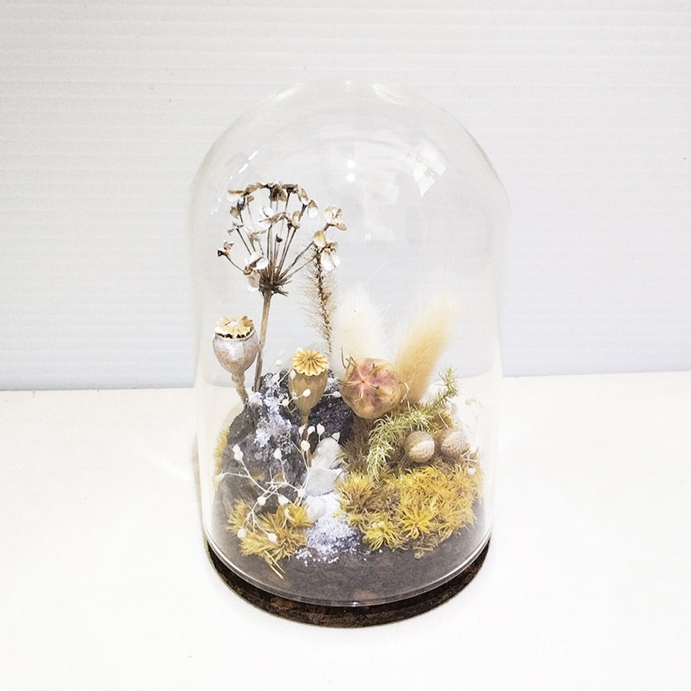 【ふるさと納税】【さとリウム®】プリザーブド加工の テラリウム 冬 1セット 苔テラリウム ガラス瓶 プリザーブド苔 花 木の実 枝葉 枯れない 苔リウム 苔 コケ プリザーブド 観葉植物 グリーン 雑貨 インテリア 観賞用 水やり不要 苔工房アイモス 静岡県 菊川市 送料無料