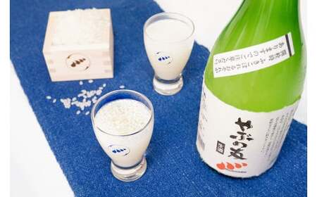 【本数・期間限定】無手無冠 どぶろく「やぶの友」(6本セット)升・グラス付き／Hmm-21