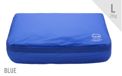 【TO&FRO】軽すぎるポーチ ORGANIZER AIR【Lサイズ・ブルー】