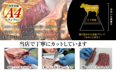 おおいた和牛 ヒレステーキ約100g×4枚 合計400g以上 牛肉 和牛 豊後牛 国産牛 赤身肉 焼き肉 焼肉 ステーキ肉 大分県産 九州産 津久見市 国産【tsu001801】