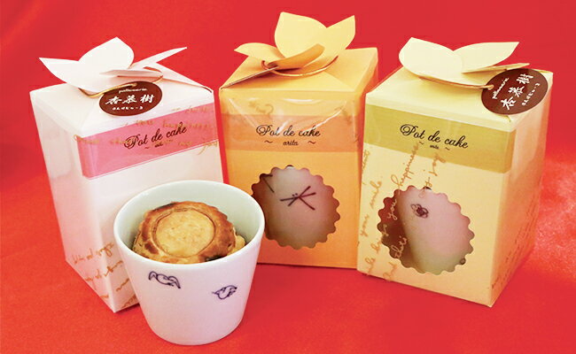 【ふるさと納税】人気のお菓子屋さん♪ 杏慕樹 ポドケイク（青呉須・うつわ付き） F15-30