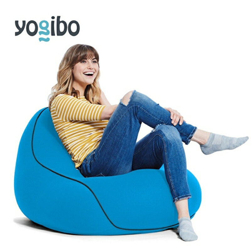 【ふるさと納税】Yogibo Lounger ( ヨギボー ラウンジャー ) アクアブルー [ インテリア 寝具 ファッション ]　お届け：約2週間後発送予定(大型連休除く)