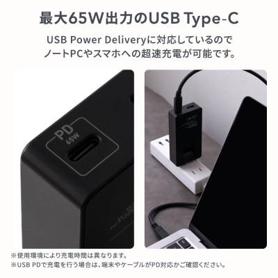ふるさと納税 海老名市 (オウルテック)薄さ19.5mm最大PD65W出力USBType-C×1Type-A×1 AC充電器 |  | 02