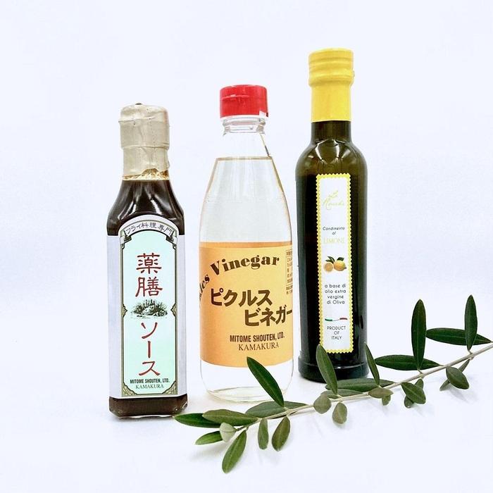 【ふるさと納税】【鎌倉三留商店】リモーネ入り3点セット | 調味料 食品 加工食品 人気 おすすめ 送料無料