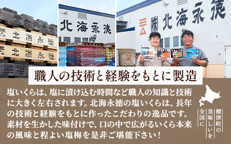 【令和7年新物】北海道産塩いくら　250g×1パック【配送不可地域：離島】【1709818】