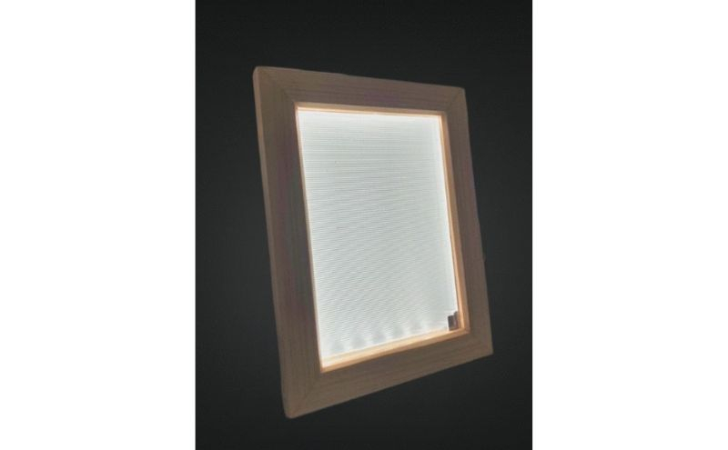 
                  写光Shapica（シャピカ）Lサイズ　西川材フレーム　USB接続 HNNO001
                