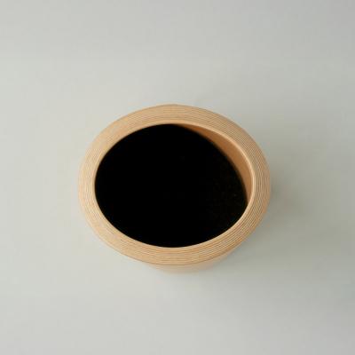 ふるさと納税 弘前市 BUNACOペンスタンド oval(ライトブラウン) 1個|24_brb-030101a |  | 02