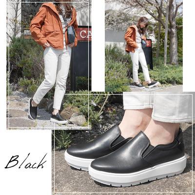 ふるさと納税 八潮市 【婦人靴/スリッポンスニーカー】ボディケア用　ブラック　24.5cm |  | 03