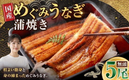 めぐみうなぎ 蒲焼き 5尾セット うなぎ 鰻 ウナギ unagi 国産うなぎ うなぎ蒲焼 蒲焼き かば焼き うな丼 うな重 ひつまぶし 冷凍 真空パック 小分け 個包装 敬老の日 ギフト プレゼント 贈答 のし対応 お歳暮 年末年始 完全無投薬養殖 女性養鰻師 大阪府 熊取町