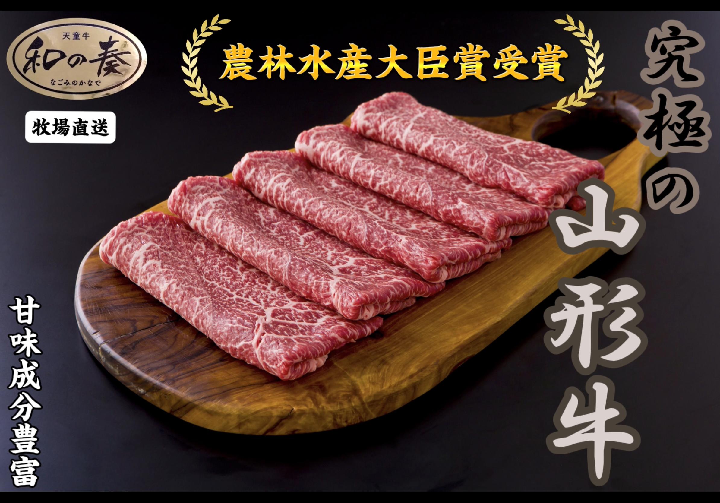 
                  08-27-015 農林水産大臣賞受賞　特選天童牛もも(すき焼き用)400g
                