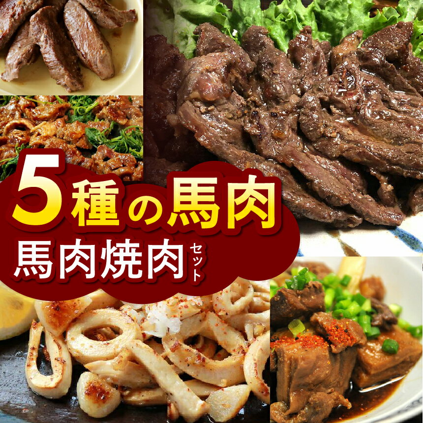【ふるさと納税】馬肉焼肉セット | ジビエ 信州 馬肉 猪肉 鹿肉 ジンギス ジビエの聖地 遠山ジンギス 肉 里山 長野県 南信州 天龍村