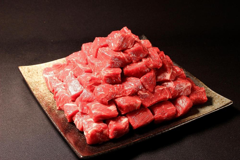 
豊西牛サイコロステーキ（200ｇ×1袋）とハンバーグ（120ｇ×3袋）セット【ステーキ肉 ハンバーグ 牛肉 人気 サイコロステーキ 帯広 十勝 北海道 】
