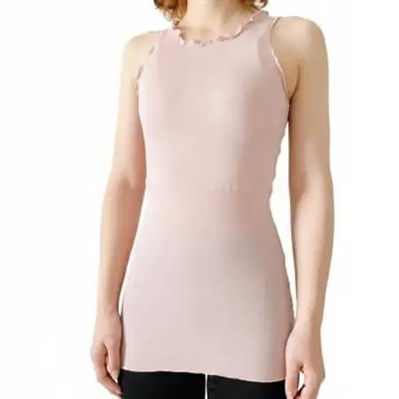 シルク100%タンクトップインナー【さくらピンク1枚】_装飾品・工芸品 女性・レディース 洋服 _【1490394】