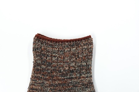 播州織靴下　Silk Noil Socks by ”SAYUU"（09-43） くつした 靴下 くつ下 播州織 織物 衣類 ファッション おしゃれ 服　Ｍサイズ（25～27cm）