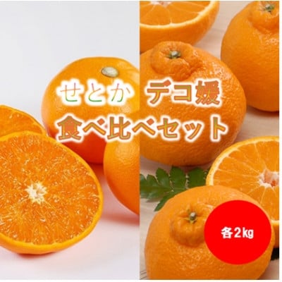 
                  みさき果樹園の大人気せとか・デコ媛各2kg＜C21-60＞【1705372】
                