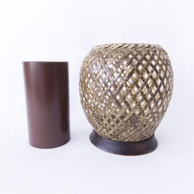 ふるさと納税 仁淀川町 竹細工 花器 〜渦紋(大)・虎斑竹〜 |  | 02