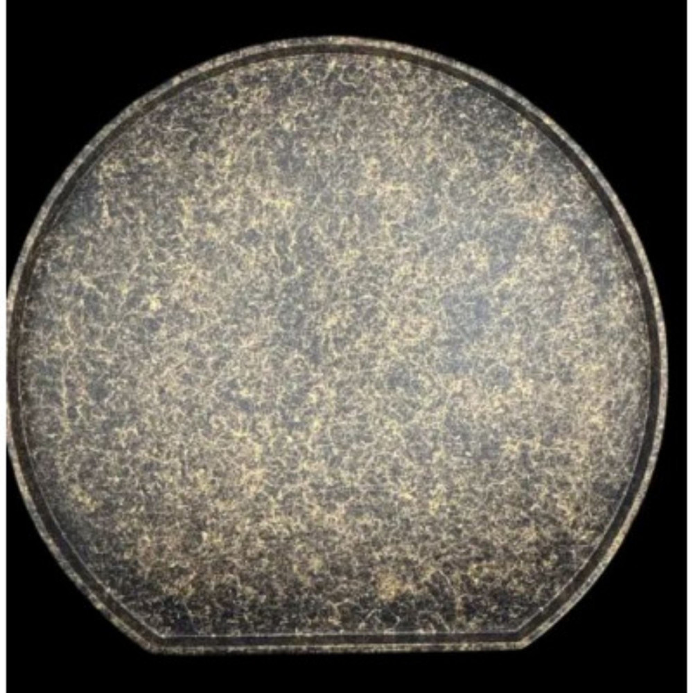 木製 半月トレイ 乱糸（マット仕上げ）漆黒［NF73］ 303446_CU90036VC04