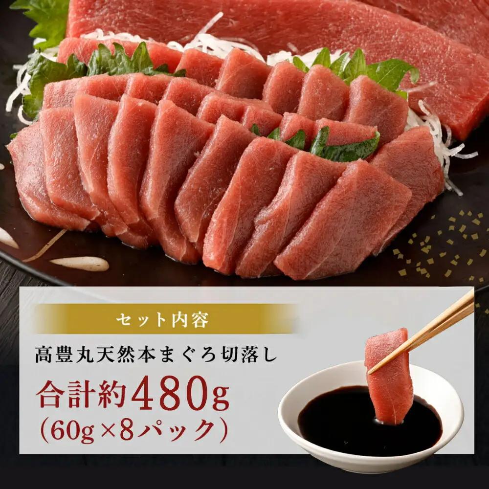 天然本マグロ切り落とし480g【まぐろ】tk184