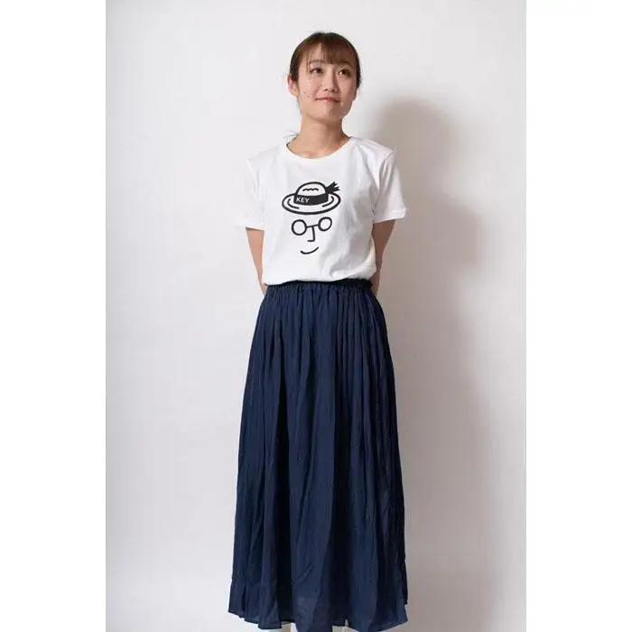 【0サイズ】【KEY MEMORY】Straw hat T-shirts WHITE