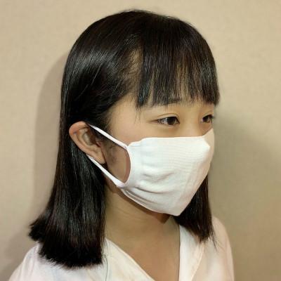 ふるさと納税 加古川市 【こども用/小さめサイズ】抗菌糸使用のひんやりマスク　6枚セット(約14cm×11cm) |  | 01