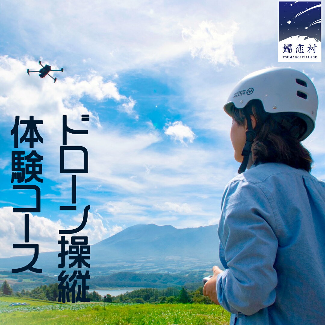 【ふるさと納税】 ドローン操縦 体験コース ( 2時間・4時間 ) 【 一般社団法人 日本ドローン協会 】 チケット 体験 関東 群馬