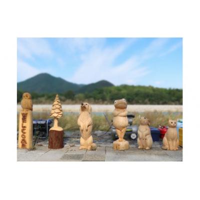 ふるさと納税 佐川町 もりあしびのチェーンソーアート  チェーンソーカービング ペット彫刻 |  | 01